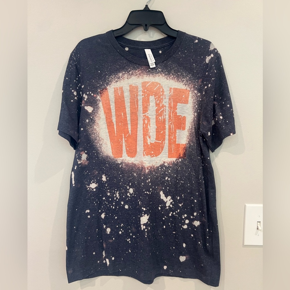 Bella Canvas Auburn Splatter Tee